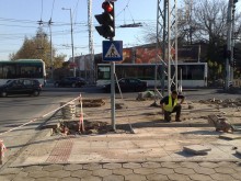 Кръстовището на Сточна гара заприлича на строителна площадка!