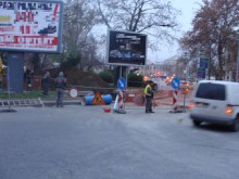 Километрични задръствания около Гарата заради ремонти