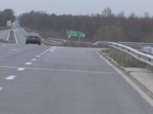 Табела подвежда шофьори по магистрала "Тракия" 