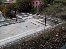 Строителните дейности по новата площадка над Тунела приключиха