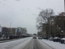 Големият снеговалеж подминава Пловдив