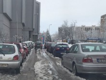Хаос около мол "Пловдив"