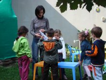 Художничката Боряна Краевска откри детска градина