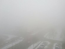 Гъста мъгла скри Пловдив тази сутрин