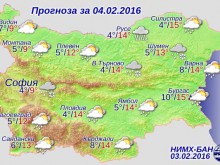 От утре идва коренна промяна на времето с дъжд и сняг