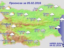 През нощта започват снеговалежи над страната