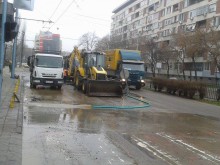 ВиК авария наводни булевард "Цар Борис Трети Обединител"