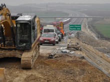 Пропадналата отсечка на АМ "Марица" още не е отворена 