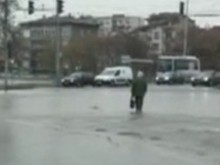 Пешеходец-самоубиец в Пловдив