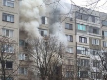 Жена е обгазена при пожара заради гръмналата газова бутилка в Пловдив