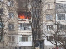Ексклузивно: Видео от мощната експлозия до елитна пловдивска гимназия