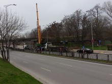 Ремонтни дейности на бул."България" затрудняват движението