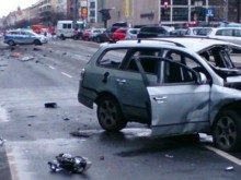 Взривиха кола в движение в Берлин, шофьорът загина