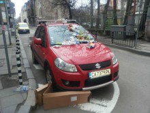 "Отмъщението на пешеходците" сполетя автомобил
