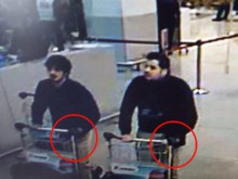 Кадри показаха атентаторите на летището в Брюксел