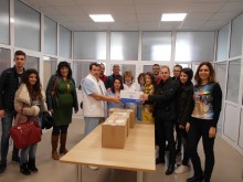 Дариха животоспасяващи апарати на Клиниката по педиатрия
