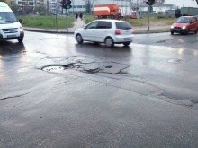 Проблем на оживено кръстовище в Кючука
