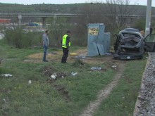 Влак помете кола на жп прелез край Благоевград