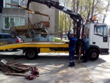За половин час репатрираха две каруци от основни булеварди в Пловдив