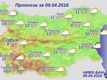 Утре ще има дъжд и гръмотевици, температурите се понижават още
