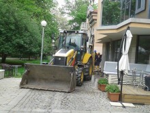 Авария в суперцентъра на Пловдив остави стотици без вода