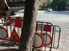Затвориха кръстовището на "Петко Д. Петков" и "Богомил"