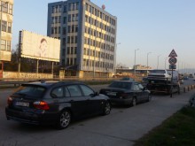 Пиян шофьор предизвика катастрофа с три коли на бул. "България"