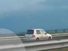 Джигит хвърчи със 160 км/ч в насрещното на АМ "Тракия"
