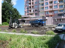Започна изграждането на нов паркинг в "Южен"