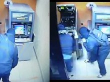 Чужденци разбиват наши банкомати за 20 секунди