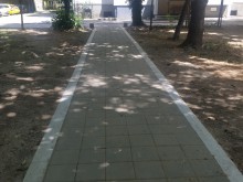 От "Северен" се похвалиха с 20-метрова пешеходна алея
