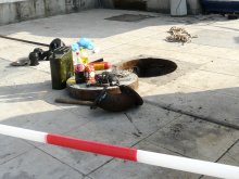 Отстраниха теча в подлеза на Централна поща