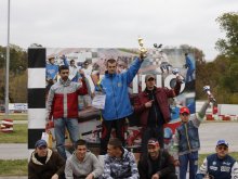 С емоционален финал закриха сезон 2008 на картинг писта Лаута