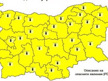 Жега и "жълт" код за цялата страна
