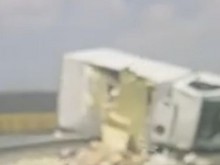 Видео от катастрофата на АМ "Тракия" показа последствията от ПТП-то