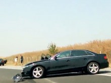 Верижна катастрофа на АМ "Тракия" се размина без жертви