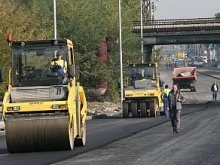 Ремонтът на булевард "България" в отсечката до "Васил Априлов" е към своя край