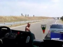 Ангел Радичев е батката, заснет на пътя да заплашва и псува брутално