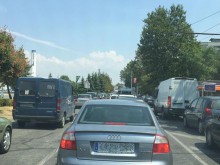 Днес в Пловдив: Задръстване като по американските филми!