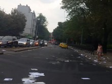 Вижте какво направи бурята в центъра на Пловдив