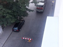 Пловдивчанин затвори улица, за да си направи ремонт на къщата 