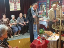Водосвет и курбан в Дома за стари хора "Св. Василий Велики"