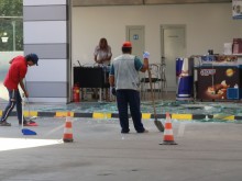 Жена е в болница след нелеп инцидент на бензиностанция в Пловдив