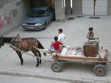 Бизнесът на ромите с каруци се срина