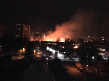 Голям пожар до пловдивския затвор