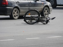 Много пиян велосипедист падна от колелото си и пострада