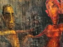Емил Атанасов ни въвлича в теория на драмата с най-новите си живописни платна