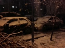 Силен сняг над Пловдив, обстановката се усложнява