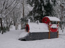 Пловдив - приказно красив и сгушен под пухкавата снежна пелена
