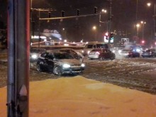 Ето я зверската тапа на ВСИ в обилния снеговалеж